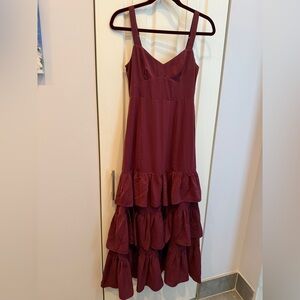 Abercrombie Plum Formal Dress, XS Petite, NWT